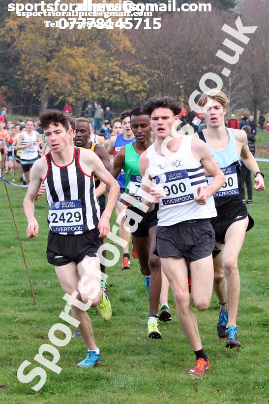 Mens junior British Athletics Liverpool Cross Challenge, Sefton Park, Liverpool. Photo:  David T. Hewitson/Sports for All Pics